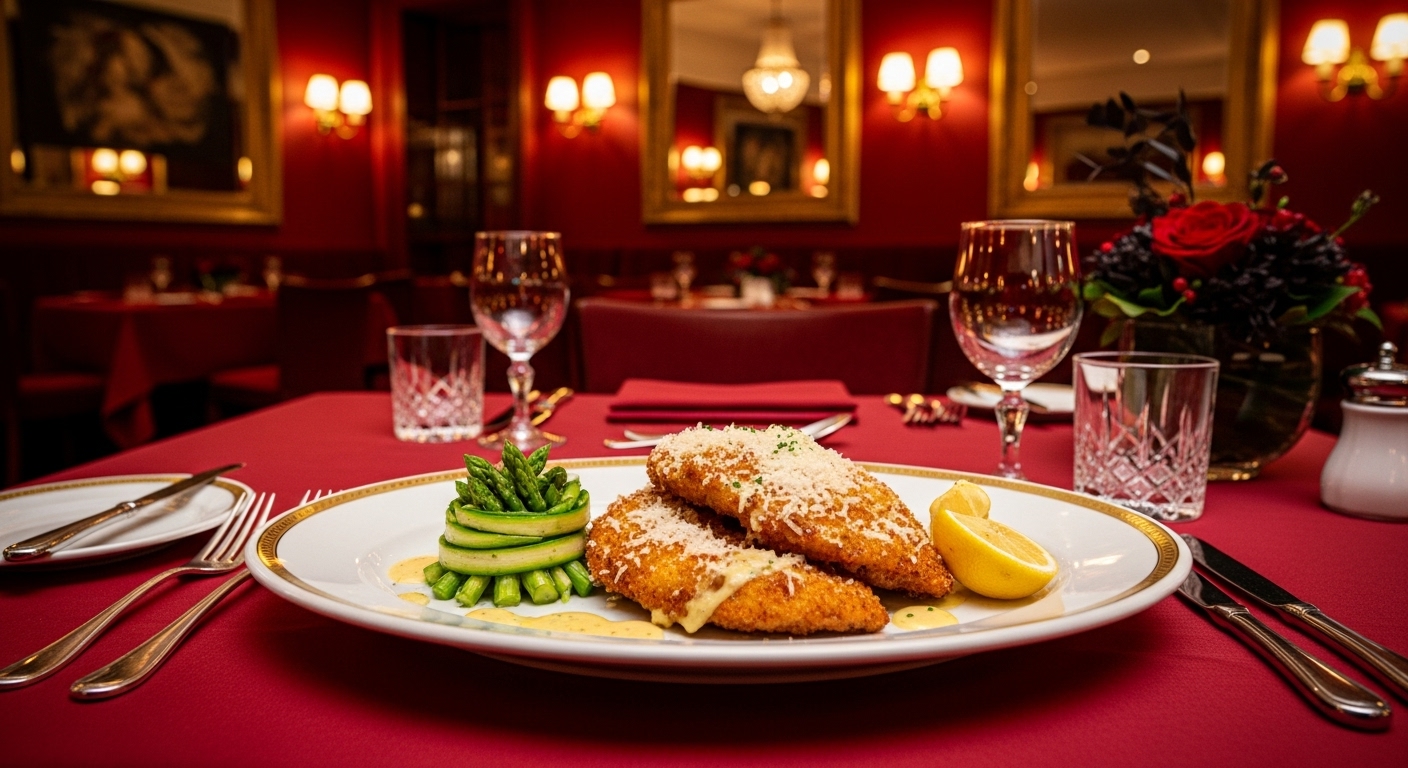 Parmesan Kaplı Tavuk